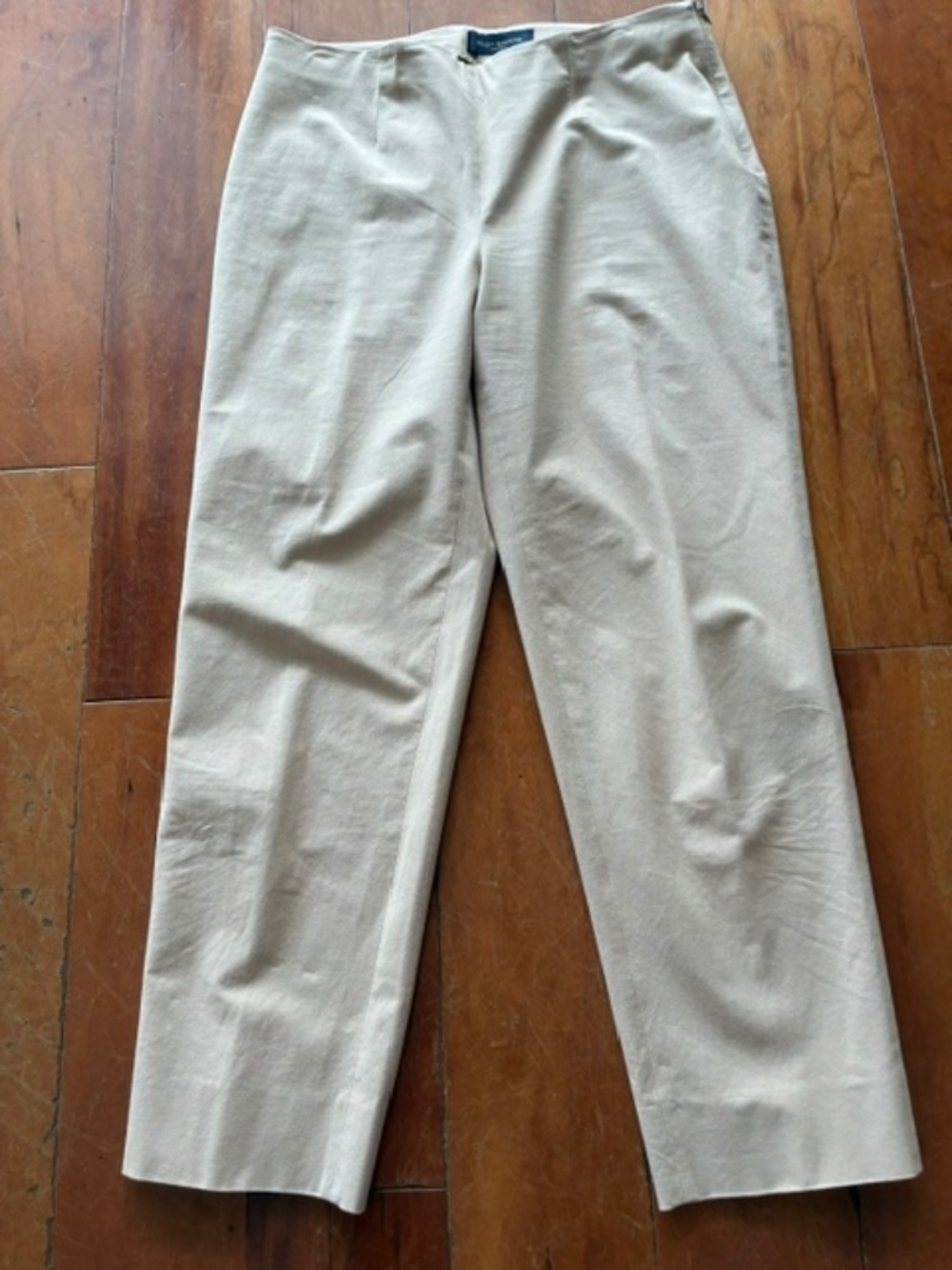 PIAZZA SEMPIUON "AUDREY" PANTS.  TAN.  SIZE 8